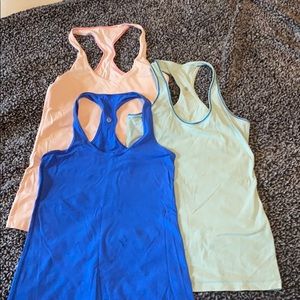 3 pack lululemon cool racerbacks